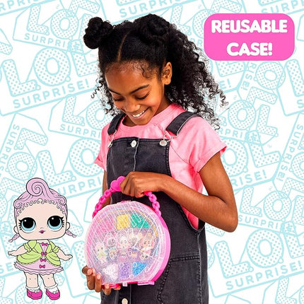 L.O.L. Surprise! Jewelry Activity Case, Create Custom Jewelry with 100+ Beads & Charms, DIY Kit for Kids Ages 6+