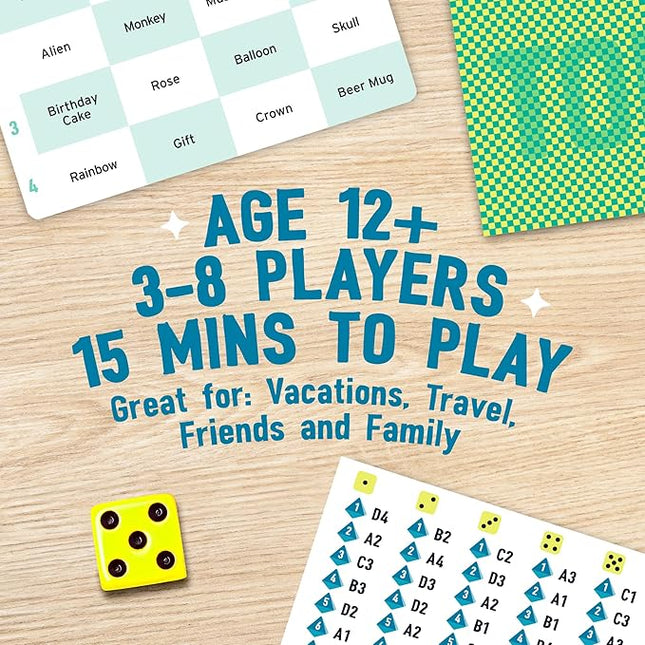 The Chameleon Travel: The Award-Winning Spot-The-Imposter Board Game in a Travel Friendly Tin with 20 New topics