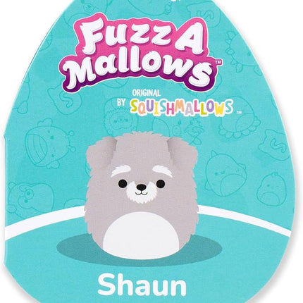 Squishmallows FuzzAMallows Plush Toy Shaun the Schnauzer Dog 30 cm - Rare Exclusive Original 2024