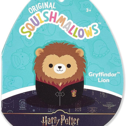 Squishmallows Original “Harry Potter” 10in Gryffindor Lion in Hogwarts Robe Plush - Ultrasoft Official Jazwares Plush (Medium-Sized)