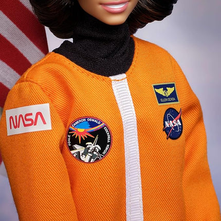 Barbie Signature Inspiring Women Fashion Doll, Ellen Ochoa Collectible in Astronaut Space Suit with Accessories Including Helmet