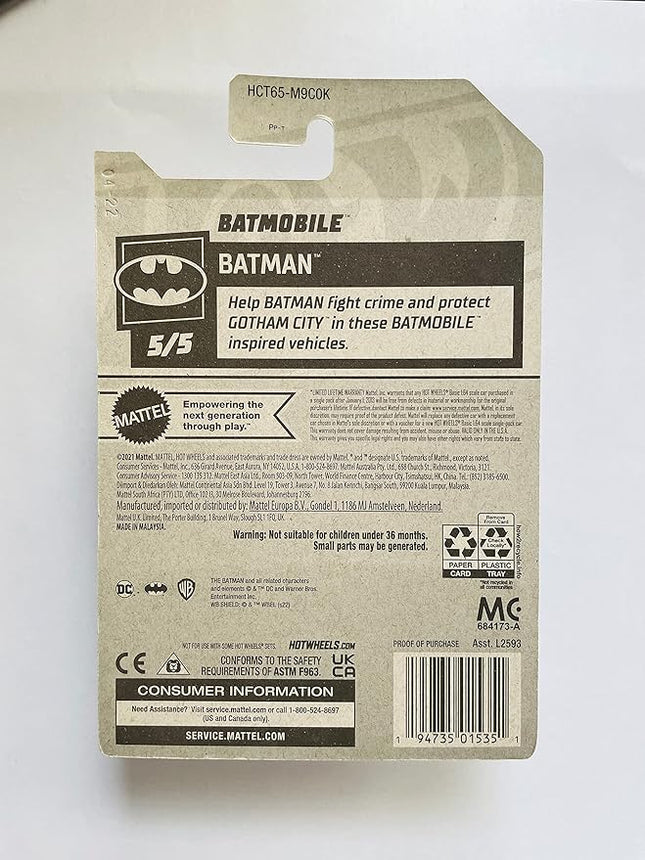 Hot Wheels 2022 - Batmobile - The Batman 5/5 [Gray] 178/250