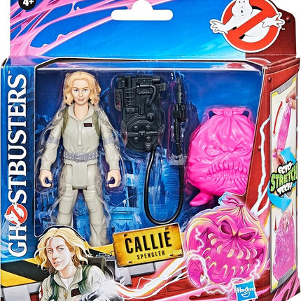 Ghostbusters Fright Features Callie Spengler Action Figure with Ecto-Stretch Tech Possessor Ghost Toy Accessory, Toys for Kids Ages 4+