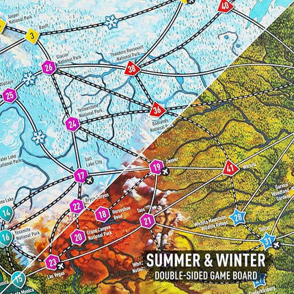 Photo Tour: North America – Family Board Game for Kids and Adults | Travel Strategy Game | Ages 8+ | Easy to Learn | 1–5 Players | Fun for Game Night & Educational Play