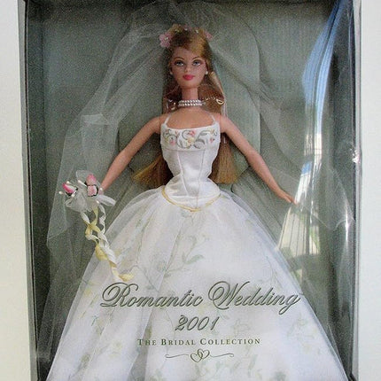 Barbie 29438 2001 Romantic Wedding Blonde Doll