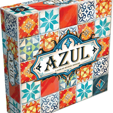 Asmodee Azul Board Game - Award-Winning Tile-Placement Strategy Game, Beautiful Mosaic Art, Family Fun for Kids & Adults, Ages 8+, 2-4 Players, 30-45 Minute Playtime