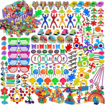 Amy&Benton 500pcs Party Favors for Kids 8-12 4-8 3-5, Goodie Bags Stuffers,Pinata Stuffers Fillers,Treasure Box Toys for Classroom Prizes,Birthday Easter Christmas Haloween Valentine Holiday Supplies