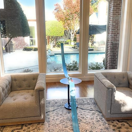 FlexTrack 5000 Flexible Race Car Track for Kids Toy with Suction Cups Compatible with Hot Wheels and Diecast 1/64th Cars and More 15 Feet Long Rolls Up Portable Racetrack (Daytona Blue)