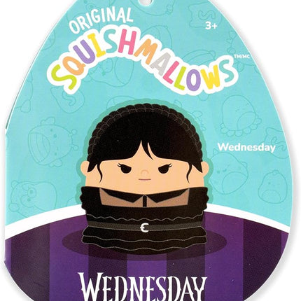 Squishmallows Original 12in Wednesday in Dance Dress - Ultrasoft Official Jazwares Plush