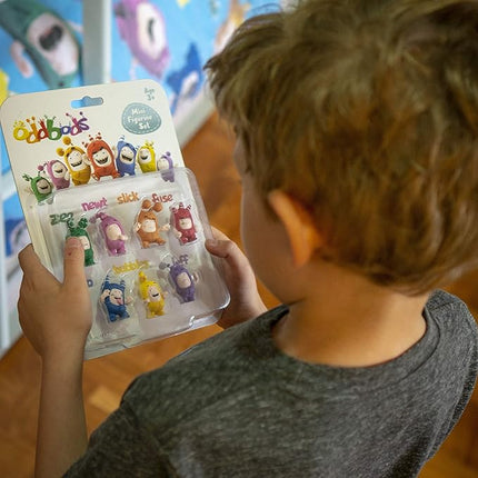 ODDBODS Toy Set of Mini Figurines for Preschool Kids (Ages 3+)