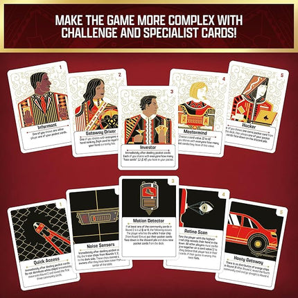 Thames & Kosmos The Gang | Co-operative Poker | Family Game Night | Strategy Game | Ages 10+