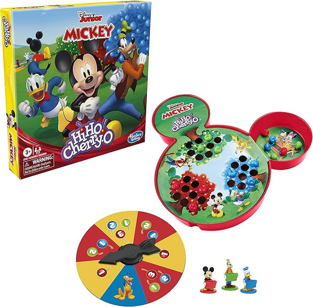 Hasbro Gaming Hi Ho Cherry-O Game Disney Mickey Mouse Clubhouse Edition (Amazon Exclusive)
