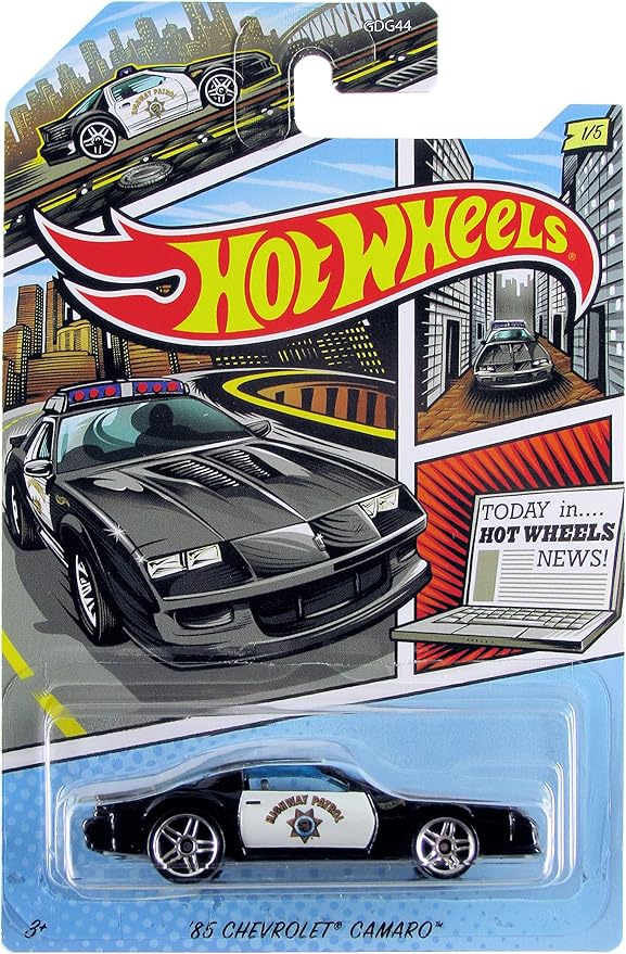 Hot Wheels 2020 Bundle Set of 5 Police Cars Chevrolet Nissan BMW Lamborghini Volkswagen