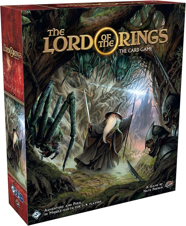 Asmodee The Lord of the Rings The Card Game REVISED CORE SET - The Ultimate Adventure Awaits in Middle-earth, Cooperative Strategy Game for Kids & Adults, Ages 14+, 1-4 Players, 30-120 Minute Playtime