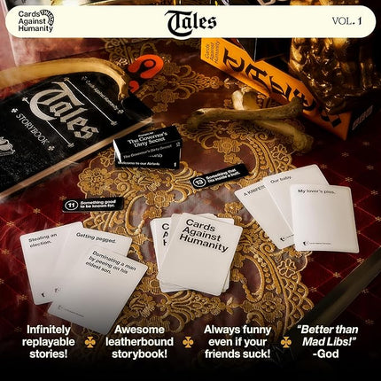 Cards Against Humanity Tales Vol. 1 • A Horrible Fill-in-The-Blank Story Game to Play with Your CAH Cards