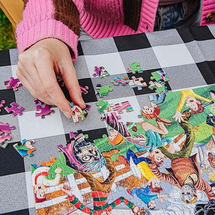 Horror Attack 1000-Piece Jigsaw Puzzle | Fun Brain Teaser, Toys & Games for Adults | 28 x 20 Inches