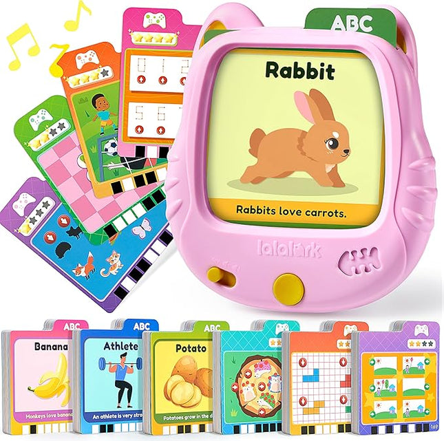 Talking Flash Cards for Kids 3 4 5 Year Old, Toddler Learning Toys with 136 Sight Words & 64 Games, Montessori Educational Toy for Kids, Preschool Learning Activities, Boys Girls Gifts