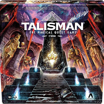 Avalon Hill Talisman: The Magical Quest Board Game, 5th Edition | Fantasy Tabletop Adventure Games | Ages 12 and Up | 2 to 6 Players | Roleplaying Strategy Games