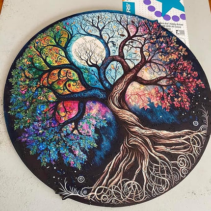 Wooden Puzzle for Adults, 200 Pcs Wood Puzzles Adult, Irregular Animal Shaped Unique Puzzles for Adults, Creative Gift