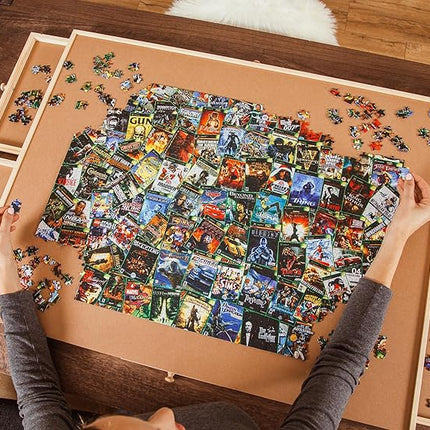X-Treme Games Collage Puzzle for Adults and Kids | Difficult 1000-Piece Jigsaw Puzzle Toy | Interactive Brain Teaser, Fun Quarantine Gifts | 28 x 20 Inches
