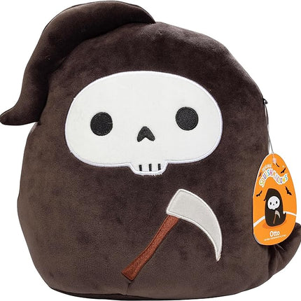 Squishmallows Original 10-Inch Otto The Grim Reaper - Official Jazwares Halloween Plush - Collectible Soft & Squishy Pillow Stuffed Animal Toy - Add to Your Squad - Gift for Kids, Girls & Boys