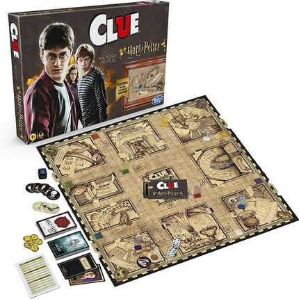 Hasbro Gaming Clue: Wizarding World Harry Potter Edition Board Game | Family Games for Kids, Teens, and Adults | Mystery Games | Ages 8 and Up | 3 to 5 Players