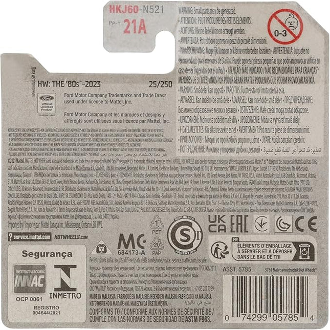 Hot Wheels '84 Mustang SVO, The '80s 2/10 [Black/Green] 25/250