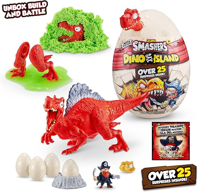 Smashers Dino Island Epic Egg, Surprise Unboxing, Dinosaur Collectible Toy, Styles May Vary