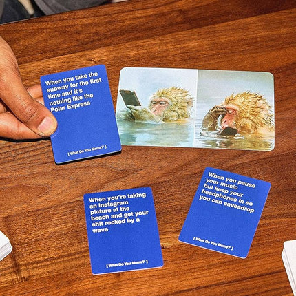 WHAT DO YOU MEME? Core Game (New Edition) Now Including GIF's by Relatable, The Essential Adult Party Game for Meme Lovers, Great for Adult Games for Game Night