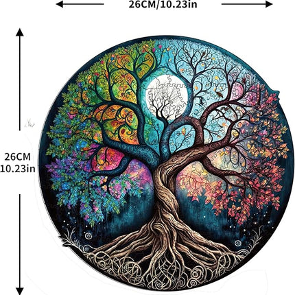 Wooden Puzzle for Adults, 200 Pcs Wood Puzzles Adult, Irregular Animal Shaped Unique Puzzles for Adults, Creative Gift