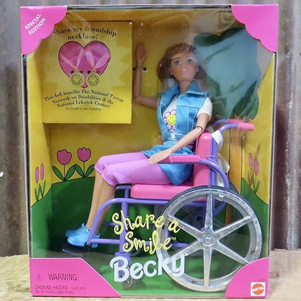 Barbie Becky Share a Smile Special Edition Doll (1996)