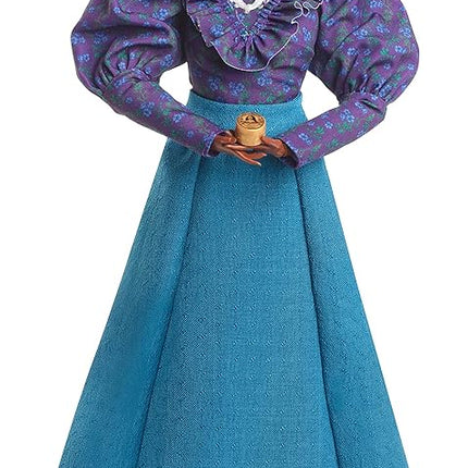 Barbie Inspiring Women Doll, Madam C.J. Walker Wearing Puff Sleeve Blouse, Full-Length Skirt & Accessories, Collectible with Doll Stand & Certificate of Authenticity