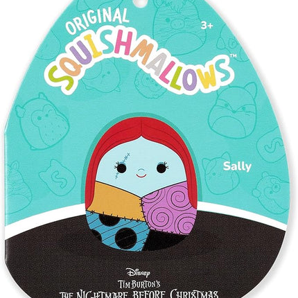 Squishmallows Original 3.5in Disney Jack Skellington and Sally Clip 2-Pack – Official Jazwares Plush