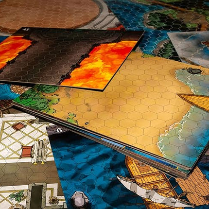 Gathering Darkness (Core Game) Tabletop Roleplaying App-Assisted Game Master, Open Hero Creation System with 100+ Hours of Adventure, 1 to 4 Players, for Ages 13 and Up