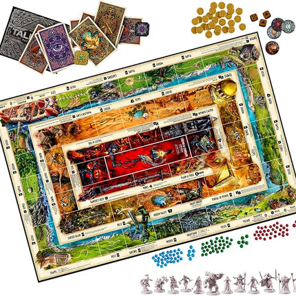 Avalon Hill Talisman: The Magical Quest Board Game, 5th Edition | Fantasy Tabletop Adventure Games | Ages 12 and Up | 2 to 6 Players | Roleplaying Strategy Games