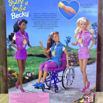 Barbie Becky Share a Smile Special Edition Doll (1996)