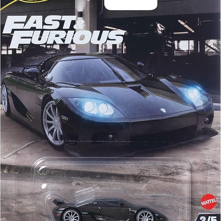 Hot Wheels Cars, Premium Fast & Furious 1:64 Scale Die-Cast Car for Collectors Inspired by Fast & Furious Movie Franchise