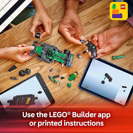 LEGO Speed Champions Aston Martin Aramco F1 AMR24 Race Car Toy - Building Set for Kids, Boys & Girls, Ages 10+ - Toy Car for F1 Fans - Gift Idea for Birthday - 77245