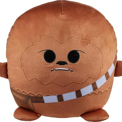 Mattel Star Wars Cuutopia Plush Figure, 10-inch Chewbacca Soft Rounded Pillow Doll, Collectible Toy Inspired by the Wookiee Character