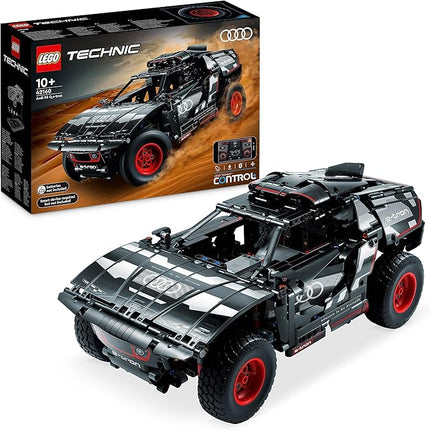 LEGO Technic Audi RS Q e-tron 42160 Advanced Building Kit for Kids Ages 10 and Up, This Remote Controlled Car Toy Features App-Controlled Steering and Makes a Great Gift for Kids Who Love Engineering