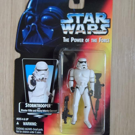 Hasbro 1995 Star Wars Stormtrooper with Blaster Rifle and Heavy Infantry Cannon