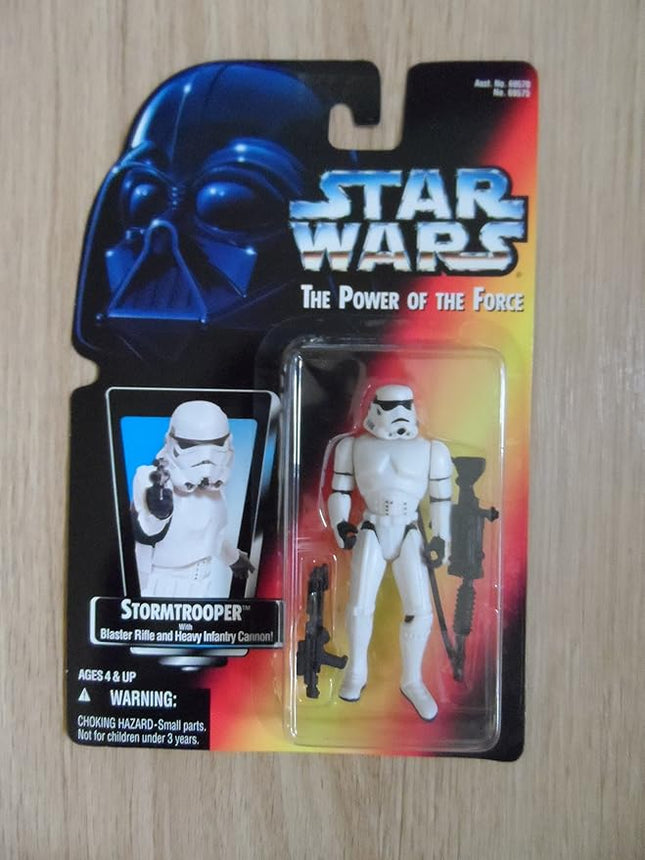Hasbro 1995 Star Wars Stormtrooper with Blaster Rifle and Heavy Infantry Cannon