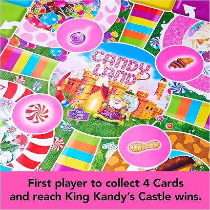 Spin Master Games, Candy Land Giant Edition, Preschool Game for Indoor & Outdoor Fun with Big Oversized Board, for Family and Kids, 2-4 Players, Ages 4 & Up
