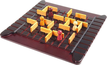 Quoridor - Over 1 Million Sold! Mensa Select Winner | Wooden Abstract Strategy Game for Adults and Families | Ages 8+ | 2 to 4 Players | 1 Minute to Learn, 15 Minutes to Play