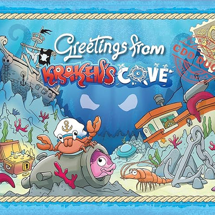 Kraken’s Cove – Memory & Strategy Game for Kids & Families | Quick Play Ocean Adventure Game | Ages 5+ | 1-3 Players | Under 15 Minutes