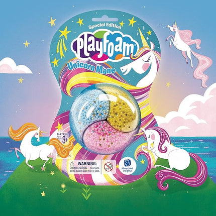 Educational Insights Playfoam Limited Edition Unicorn Mane Jumbo Pod Party Pack, Set of 12, Fidget, Sensory Toy for Boys & Girls, Ages 3+