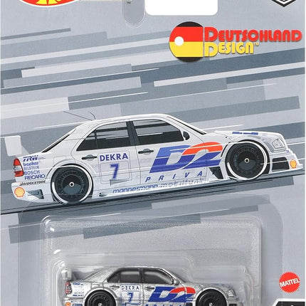 Hot Wheels Car Culture Circuit Legend, Premium 1:64 Scale Die-Cast 1994 AMG Mercedes C-Class DTM Touring Car, Collectable Vehicle