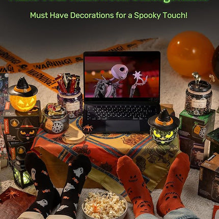 PieceRelax 3D Puzzle Jar 64 Plastic Pieces for Adults - Witches Brew - Wooden Lid Container for Kitchen Dining Study Living Room No Glue Requied Small [BC1022]