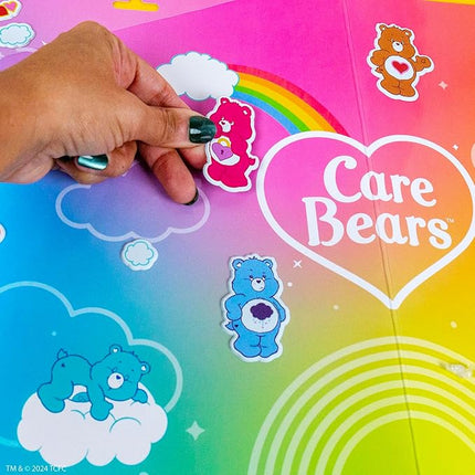 Care Bears Puffy Sticker Playset - Over 75 Reusable Stickers & 2 Play Scenes, Fun Activities, Travel Toys for Kids Ages 4-8