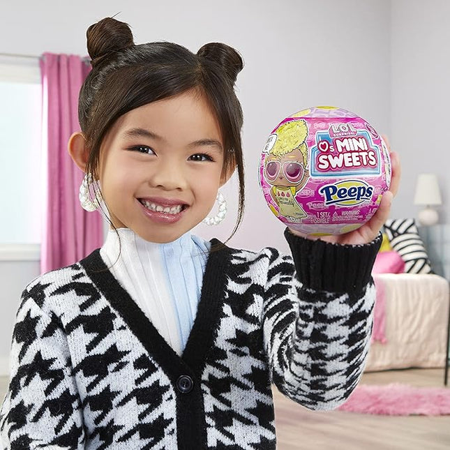 L.O.L. Surprise! LOL Surprise Loves Mini Sweets Peeps - Tough Chick with Collectible Doll, 7 Surprises, Spring Theme, Peeps Limited Edition Doll- Great Gift for Girls Age 4+